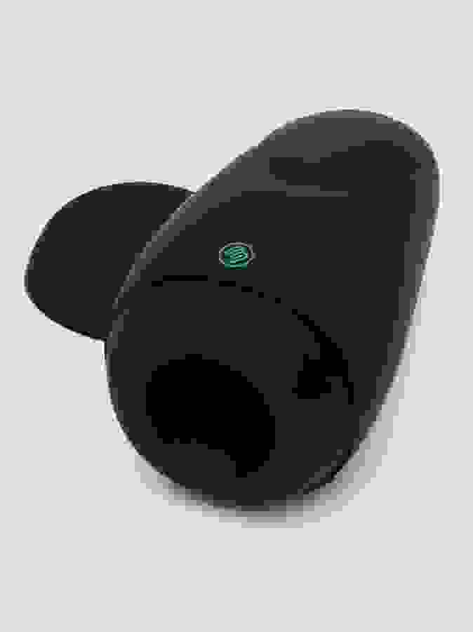 Blowmotion Warming and Pulsing Male Masturbator, Black, hi-res